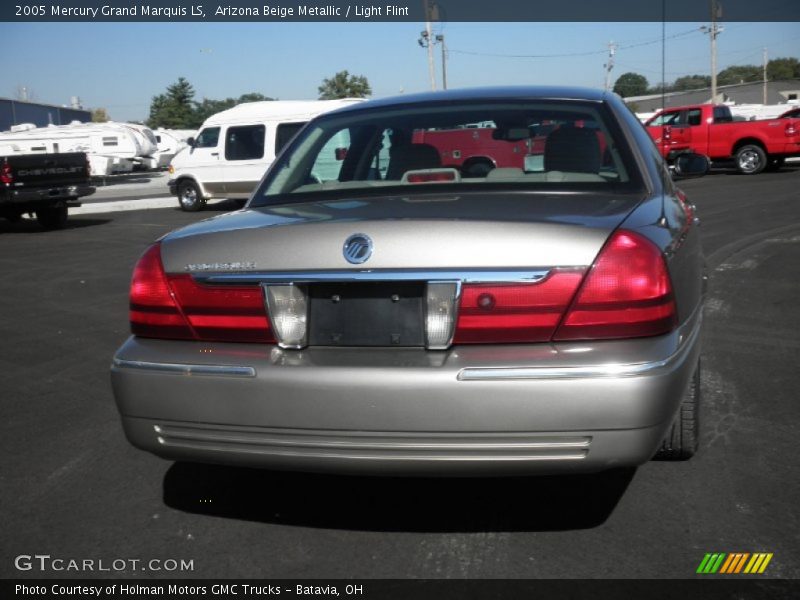 Arizona Beige Metallic / Light Flint 2005 Mercury Grand Marquis LS