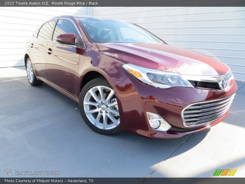 Moulin Rouge Mica / Black 2013 Toyota Avalon XLE