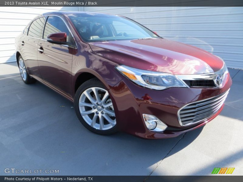 Moulin Rouge Mica / Black 2013 Toyota Avalon XLE