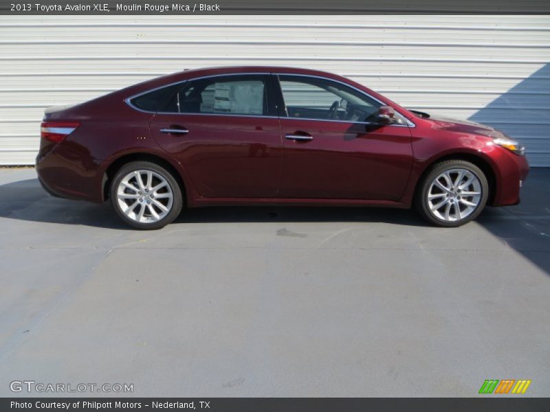 Moulin Rouge Mica / Black 2013 Toyota Avalon XLE