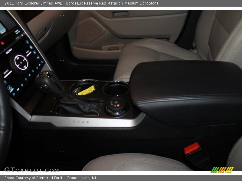 Bordeaux Reserve Red Metallic / Medium Light Stone 2011 Ford Explorer Limited 4WD