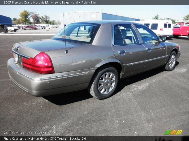 Arizona Beige Metallic / Light Flint 2005 Mercury Grand Marquis LS