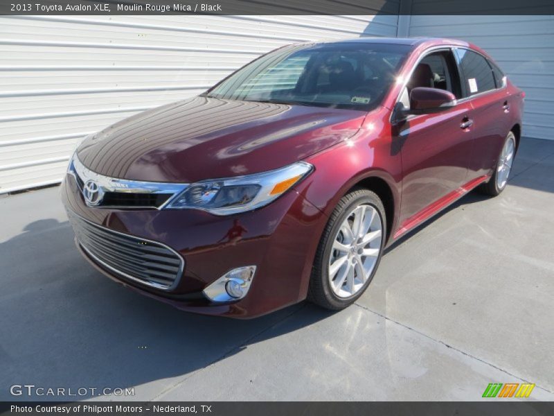 Moulin Rouge Mica / Black 2013 Toyota Avalon XLE