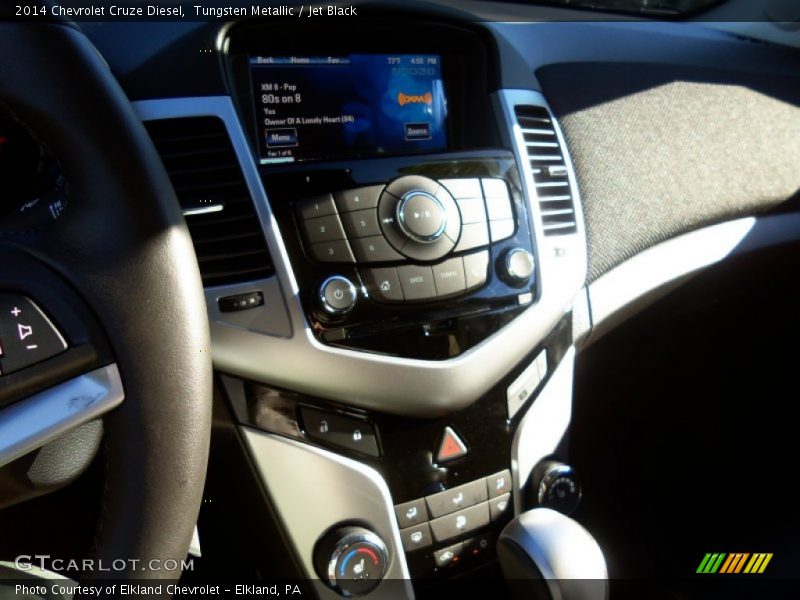 Tungsten Metallic / Jet Black 2014 Chevrolet Cruze Diesel
