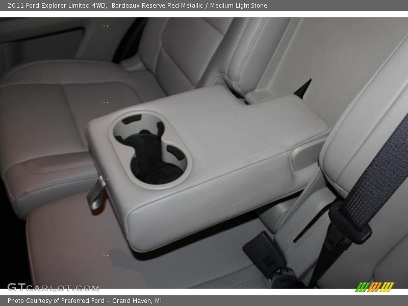 Bordeaux Reserve Red Metallic / Medium Light Stone 2011 Ford Explorer Limited 4WD