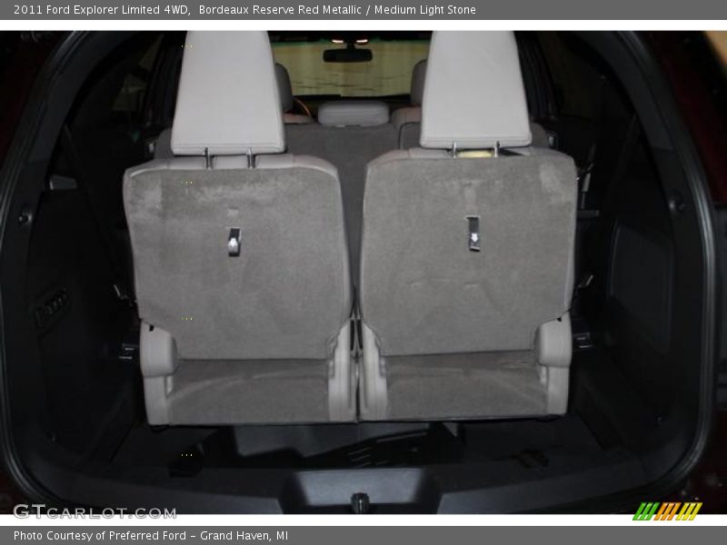 Bordeaux Reserve Red Metallic / Medium Light Stone 2011 Ford Explorer Limited 4WD