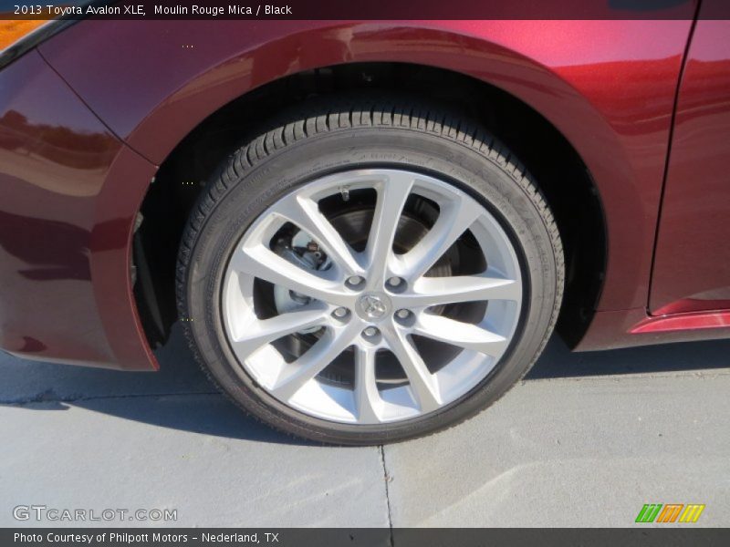 Moulin Rouge Mica / Black 2013 Toyota Avalon XLE