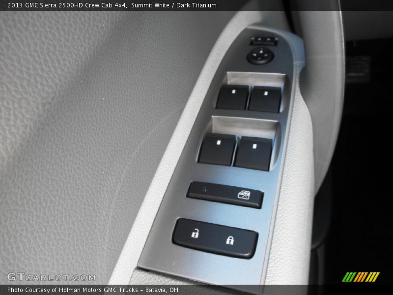 Summit White / Dark Titanium 2013 GMC Sierra 2500HD Crew Cab 4x4