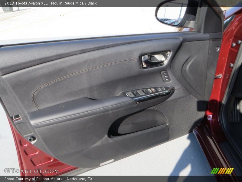 Moulin Rouge Mica / Black 2013 Toyota Avalon XLE