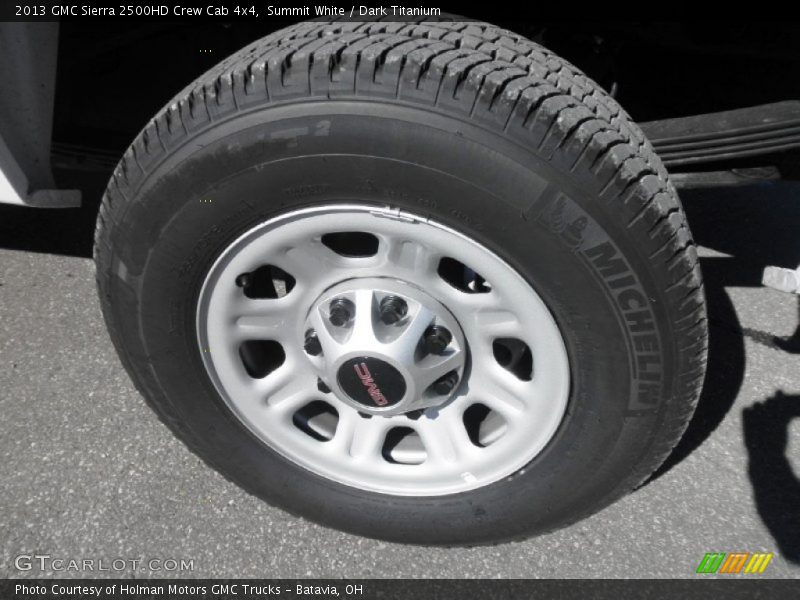 Summit White / Dark Titanium 2013 GMC Sierra 2500HD Crew Cab 4x4