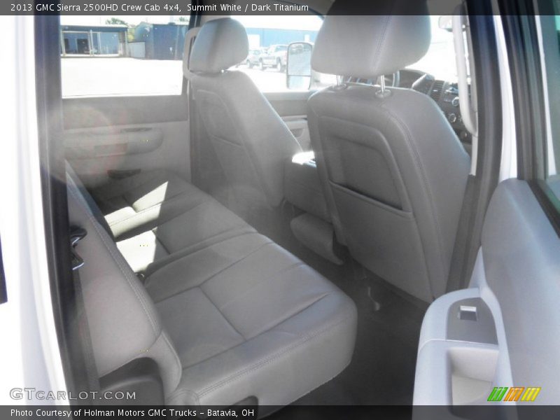 Summit White / Dark Titanium 2013 GMC Sierra 2500HD Crew Cab 4x4