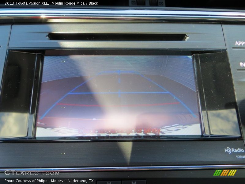 Moulin Rouge Mica / Black 2013 Toyota Avalon XLE