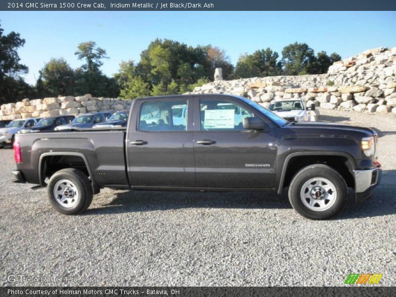 Iridium Metallic / Jet Black/Dark Ash 2014 GMC Sierra 1500 Crew Cab