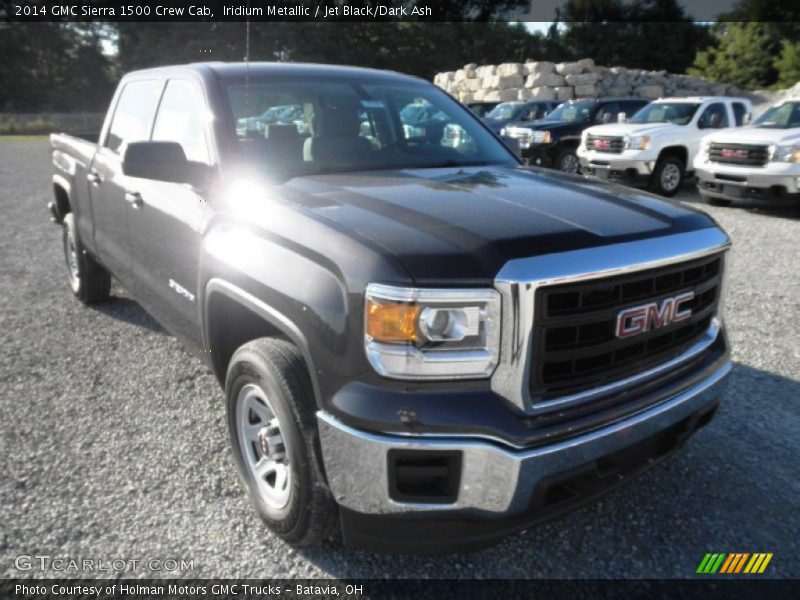 Iridium Metallic / Jet Black/Dark Ash 2014 GMC Sierra 1500 Crew Cab