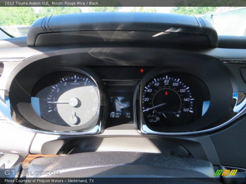 Moulin Rouge Mica / Black 2013 Toyota Avalon XLE
