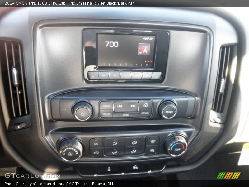 Iridium Metallic / Jet Black/Dark Ash 2014 GMC Sierra 1500 Crew Cab