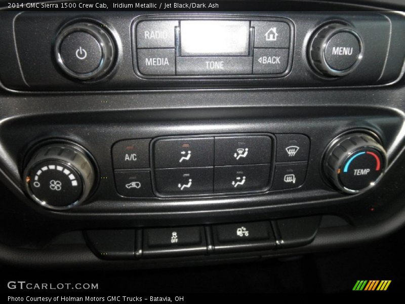 Iridium Metallic / Jet Black/Dark Ash 2014 GMC Sierra 1500 Crew Cab
