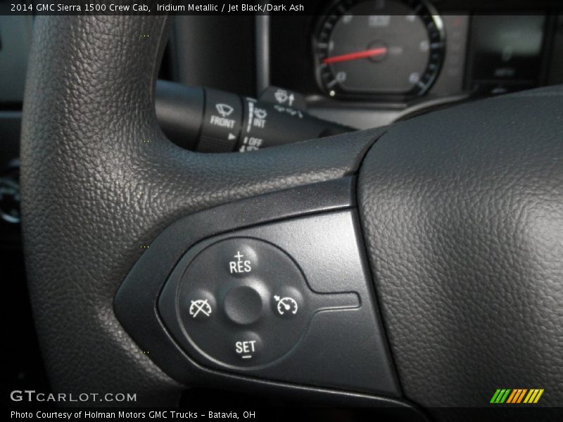 Iridium Metallic / Jet Black/Dark Ash 2014 GMC Sierra 1500 Crew Cab