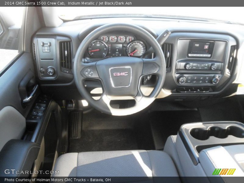 Iridium Metallic / Jet Black/Dark Ash 2014 GMC Sierra 1500 Crew Cab