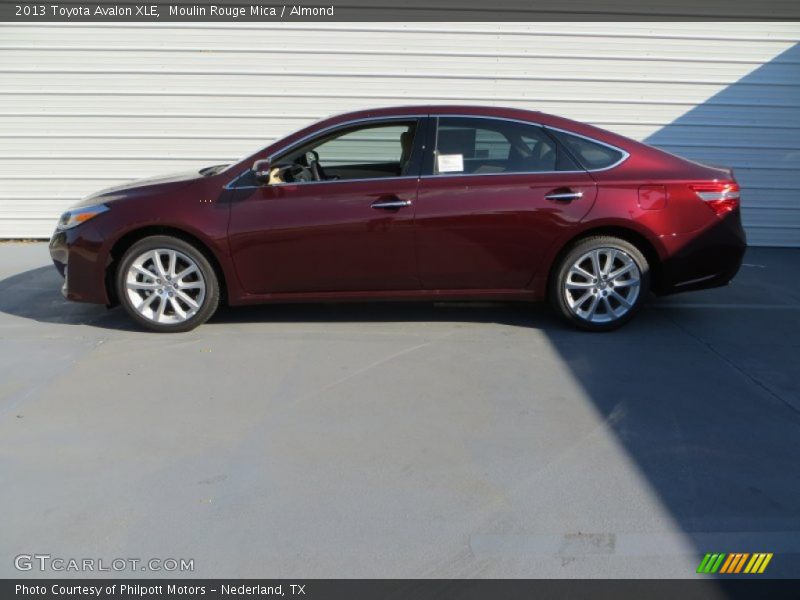 Moulin Rouge Mica / Almond 2013 Toyota Avalon XLE