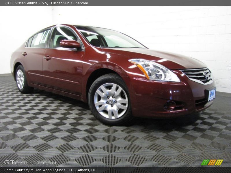 Tuscan Sun / Charcoal 2012 Nissan Altima 2.5 S