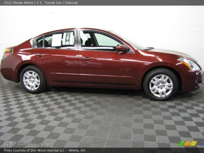 Tuscan Sun / Charcoal 2012 Nissan Altima 2.5 S