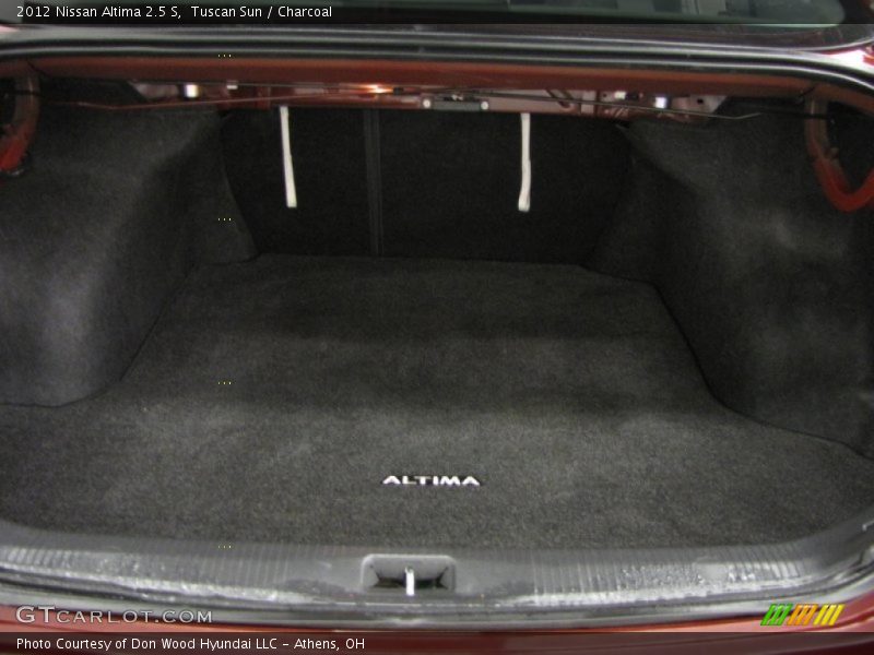 Tuscan Sun / Charcoal 2012 Nissan Altima 2.5 S