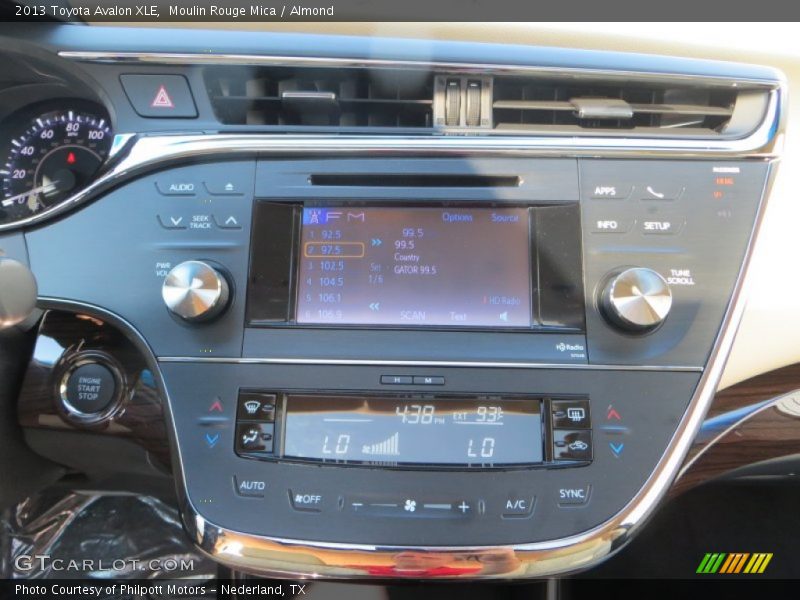 Moulin Rouge Mica / Almond 2013 Toyota Avalon XLE