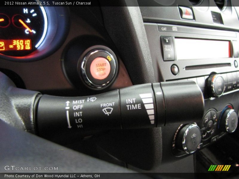 Tuscan Sun / Charcoal 2012 Nissan Altima 2.5 S