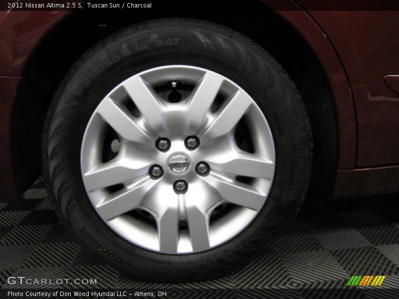 Tuscan Sun / Charcoal 2012 Nissan Altima 2.5 S