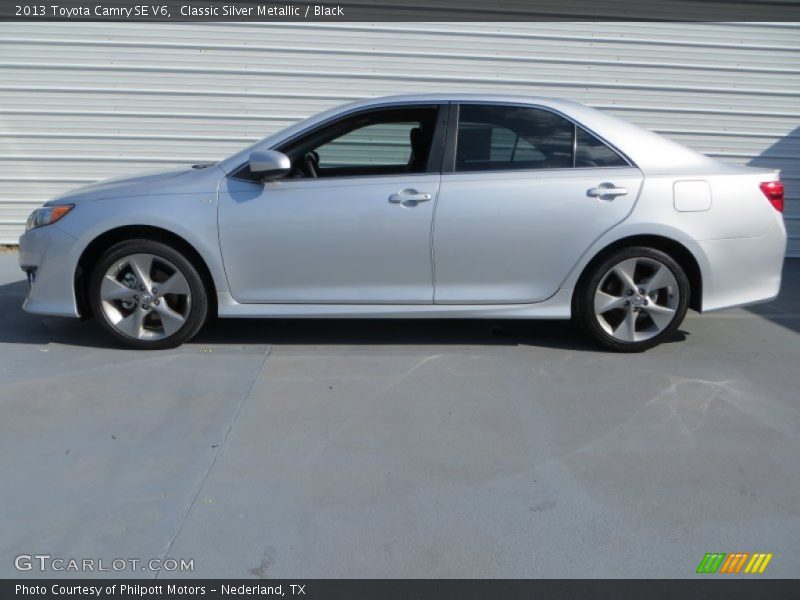 Classic Silver Metallic / Black 2013 Toyota Camry SE V6