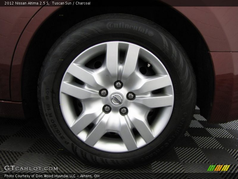 Tuscan Sun / Charcoal 2012 Nissan Altima 2.5 S