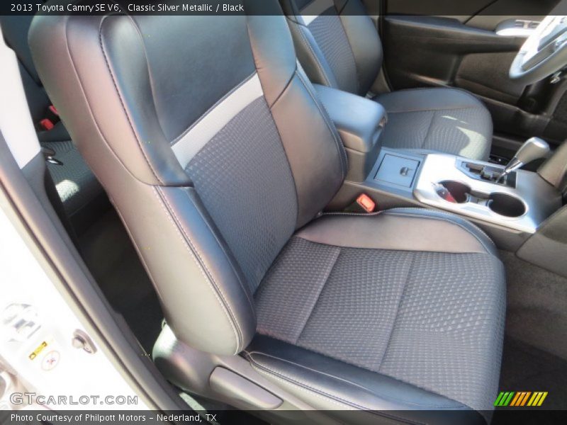 Classic Silver Metallic / Black 2013 Toyota Camry SE V6