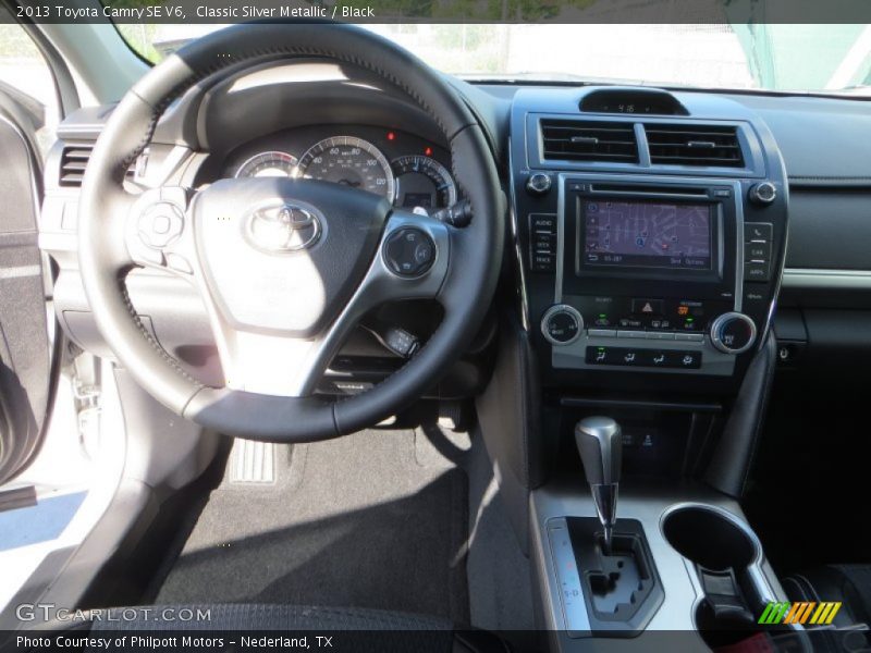 Classic Silver Metallic / Black 2013 Toyota Camry SE V6