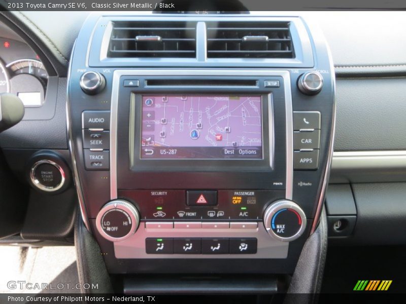 Classic Silver Metallic / Black 2013 Toyota Camry SE V6
