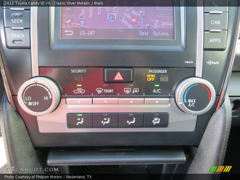 Classic Silver Metallic / Black 2013 Toyota Camry SE V6