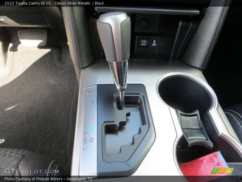 Classic Silver Metallic / Black 2013 Toyota Camry SE V6