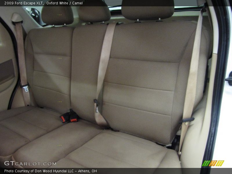Oxford White / Camel 2009 Ford Escape XLT