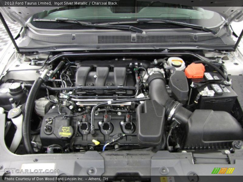 Ingot Silver Metallic / Charcoal Black 2013 Ford Taurus Limited