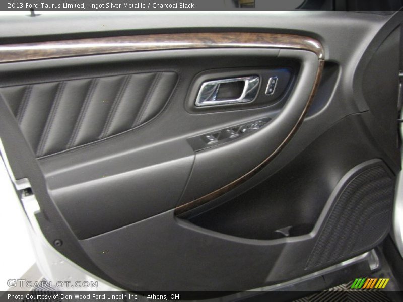 Ingot Silver Metallic / Charcoal Black 2013 Ford Taurus Limited