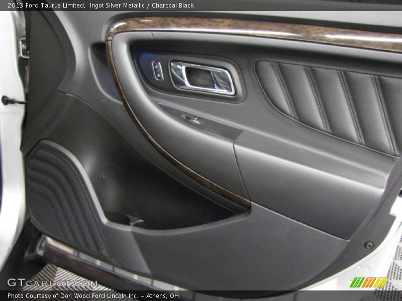 Ingot Silver Metallic / Charcoal Black 2013 Ford Taurus Limited
