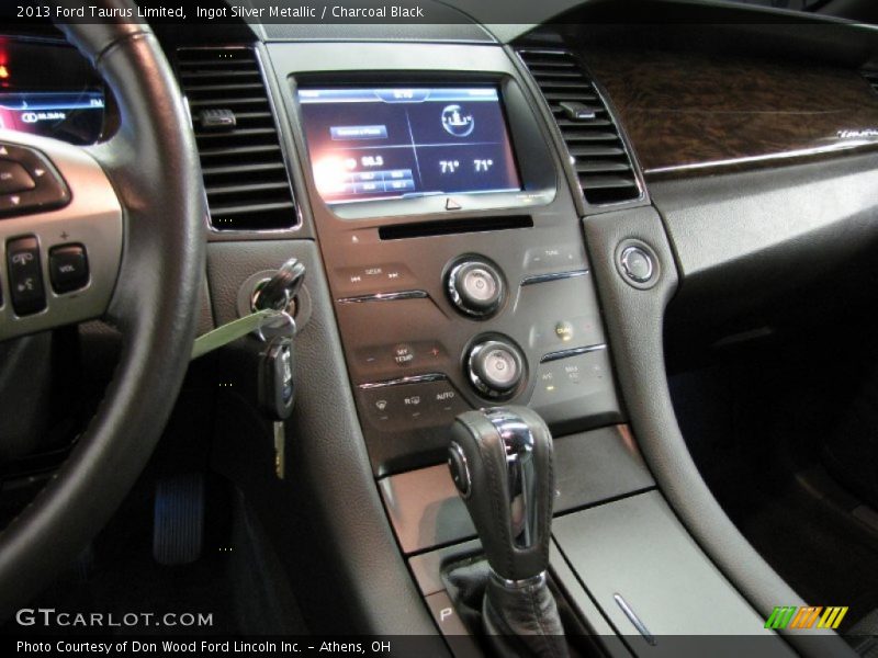 Ingot Silver Metallic / Charcoal Black 2013 Ford Taurus Limited