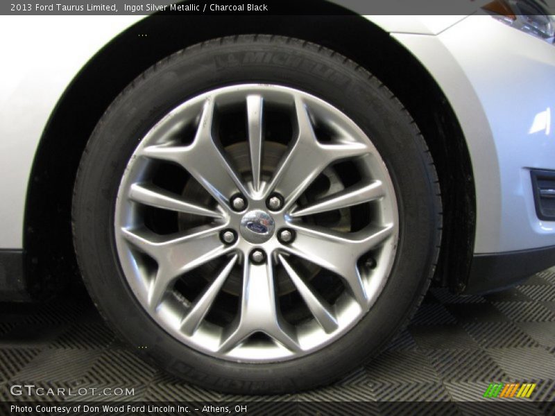 Ingot Silver Metallic / Charcoal Black 2013 Ford Taurus Limited