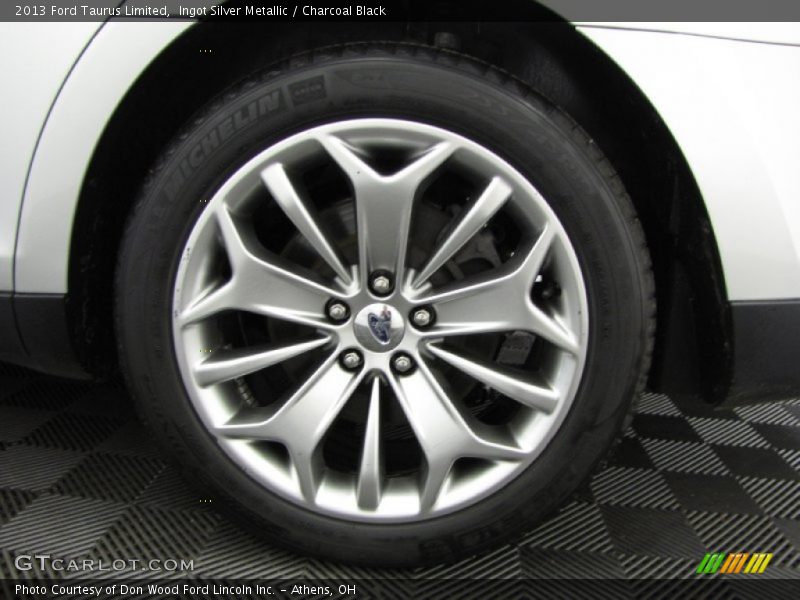 Ingot Silver Metallic / Charcoal Black 2013 Ford Taurus Limited