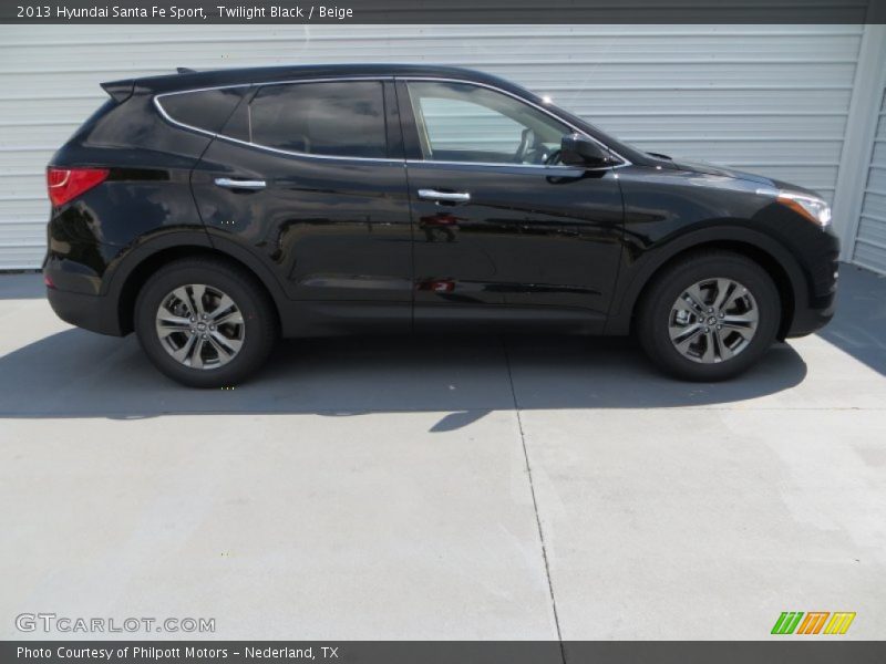 Twilight Black / Beige 2013 Hyundai Santa Fe Sport