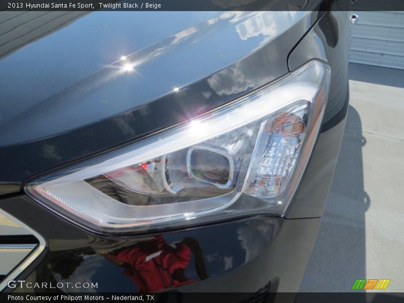 Twilight Black / Beige 2013 Hyundai Santa Fe Sport