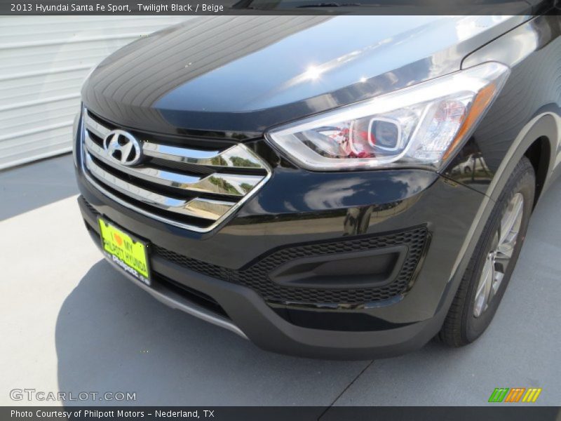 Twilight Black / Beige 2013 Hyundai Santa Fe Sport