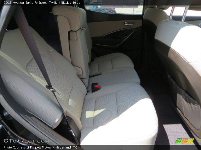 Twilight Black / Beige 2013 Hyundai Santa Fe Sport