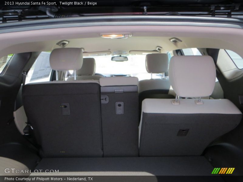Twilight Black / Beige 2013 Hyundai Santa Fe Sport