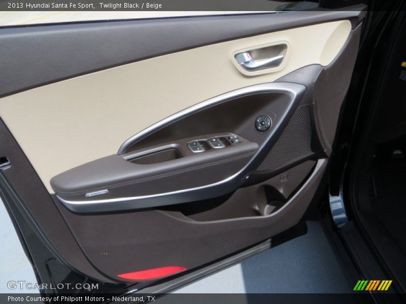 Twilight Black / Beige 2013 Hyundai Santa Fe Sport